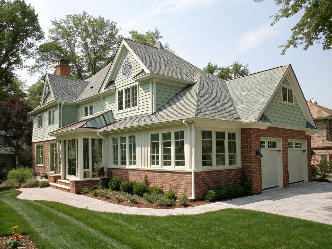 Example design inspiration: home addition with a high-end architectural finish